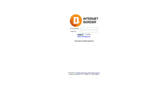 Desktop Screenshot of mail10.internetborder.se