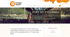 Desktop Screenshot of internetborder.se